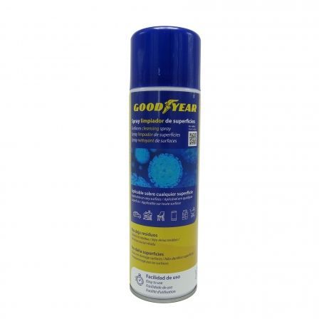 Goodyear Spray Limpiador Higienizante de Superficies Alcohólico 500ml